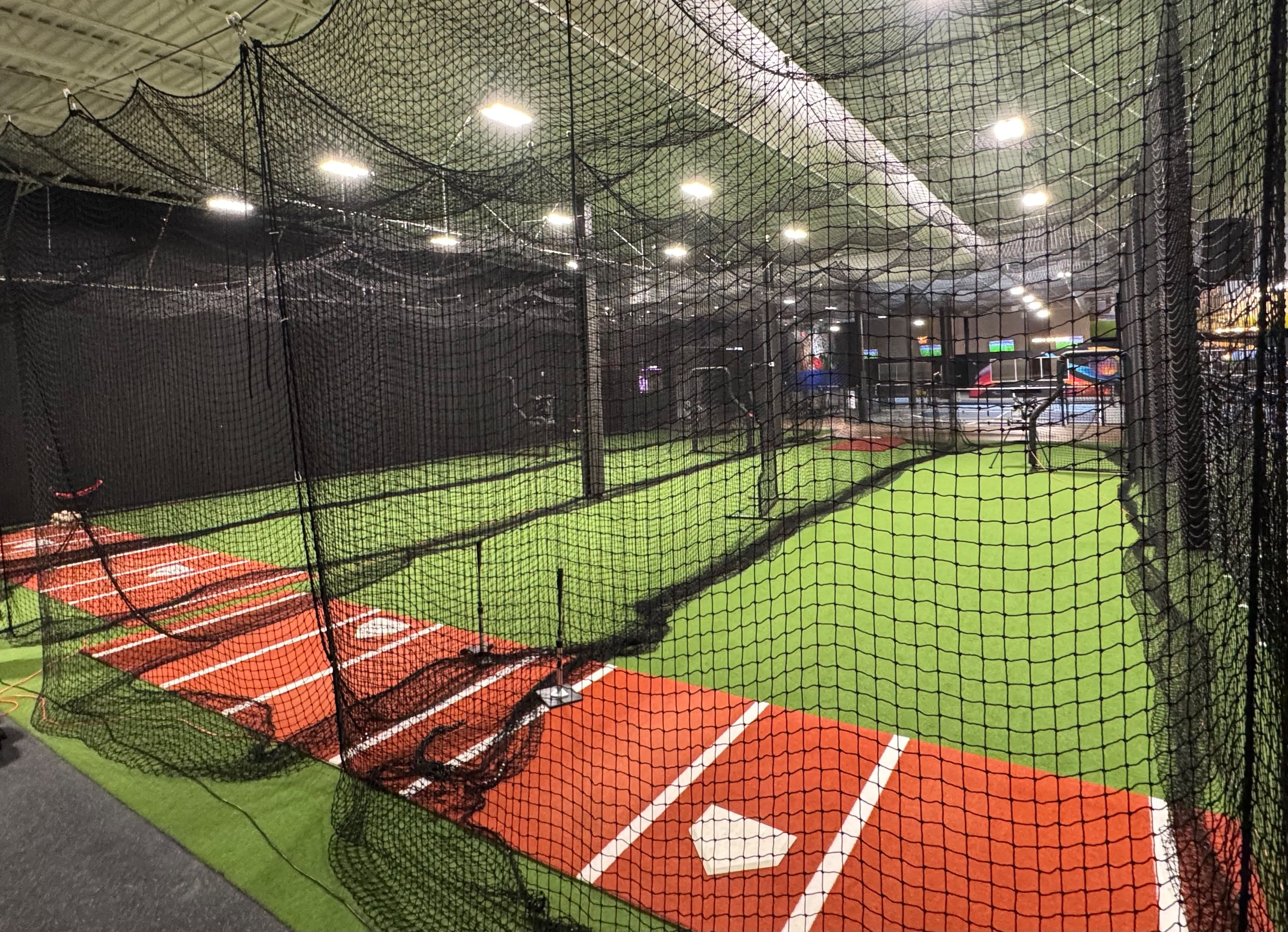 Turf batting cages at Parisi Speed School Middletown
